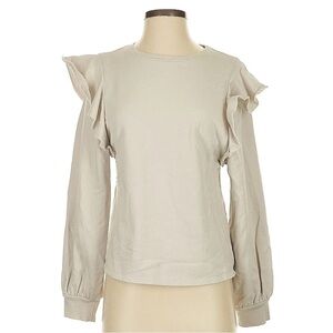 Universal Threads long sleeve ruffle top